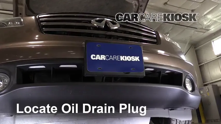 2005 Infiniti FX35 3.5L V6 Oil Change Oil and Oil Filter